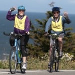Adam Arenstein and Erica Hymen, California Ride alumni and members of the 2012 California Ride Planning Committee